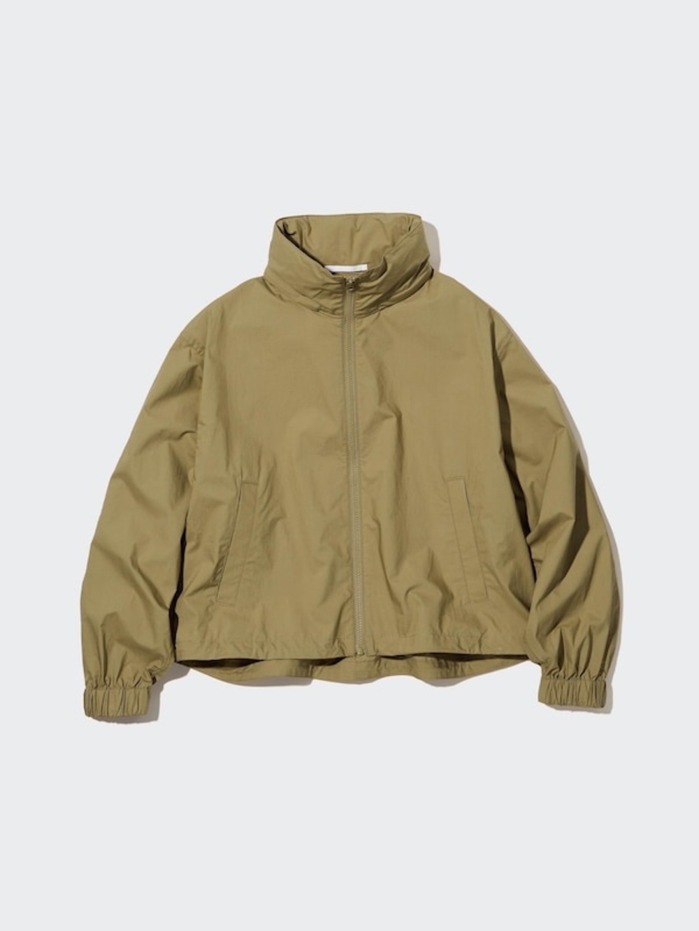 Uniqlo Cotton Blouson Jacket, Olive, Sz S